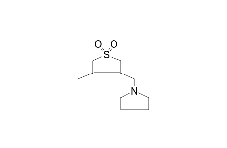 3-PYRROLIDINOMETHYL-4-METHYL-2,5-DIHYDROTHIOPHENE DIOXIDE