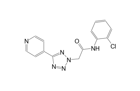 2H-tetrazole-2-acetamide, N-(2-chlorophenyl)-5-(4-pyridinyl)-