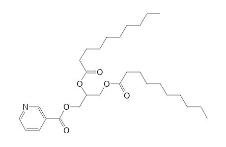 3-nicotinoyl-1,2-didecanoyl-rac-glycerol