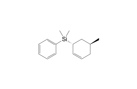 dimethyl-[(1R,5S)-5-methyl-1-cyclohex-2-enyl]-phenylsilane