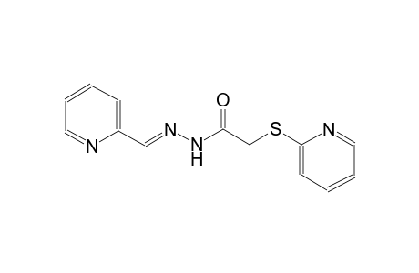 N'-[(E)-2-pyridinylmethylidene]-2-(2-pyridinylsulfanyl)acetohydrazide