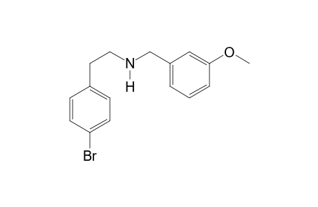 2-(4-Bromophenyl)-N-(3-methoxybenzyl)ethan-1-amine