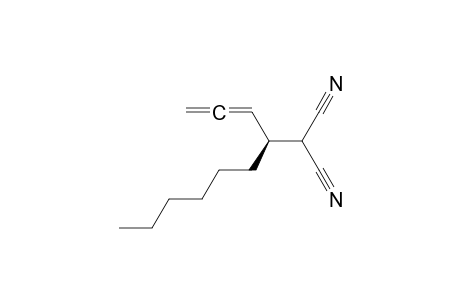 (S)-2-(Deca-1,2-dien-4-yl)malononitrile