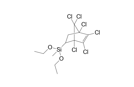2-Norbornene, 1,2,3,4,7,7-hexachloro-5-(diethoxymethylsilyl)-