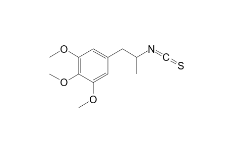3,4,5-Trimethoxyamphetamine isothiocyanat