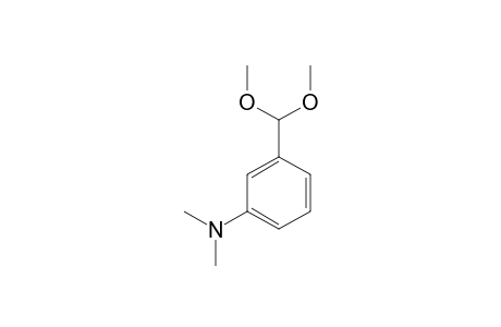 Benzenamine, 3-(dimethoxymethyl)-N,N-dimethyl-