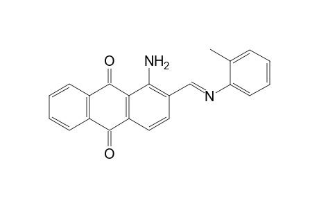 1-Amino-2-(o-tolylimino-methyl)-anthraquinone