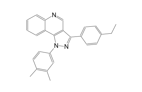 1-(3,4-dimethylphenyl)-3-(4-ethylphenyl)-1H-pyrazolo[4,3-c]quinoline