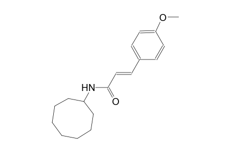 (2E)-N-cyclooctyl-3-(4-methoxyphenyl)-2-propenamide