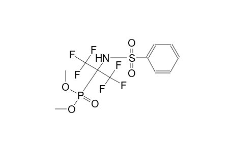 phosphonic acid, [2,2,2-trifluoro-1-[(phenylsulfonyl)amino]-1-(trifluoromethyl)ethyl]-, dimethyl ester