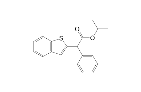 Isopropyl 2-(benzo[b]thiophen-2-yl)-2-phenylacetate