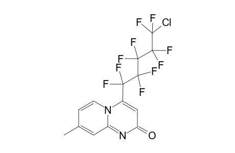 4-(5-Chloro-1,1,2,2,3,3,4,4,5,5-decafluoropentyl)-8-methyl-pyrido[1,2-a]pyrimidin-2-one