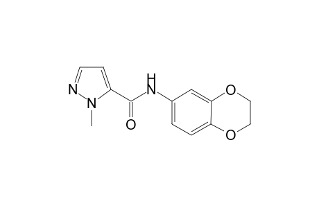 1H-Pyrazole-5-carboxamide, N-(2,3-dihydro-1,4-benzodioxin-6-yl)-1-methyl-