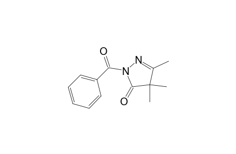 2-Benzoyl-4,4,5-trimethyl-2-pyrazolin-3-one