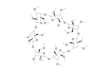 #1;6(A)-AMINO-6(A)-DEOXY-PER-O-METHYLATED-BETA-CYCLODEXTRIN;6(A)-DEOXY-2(A),3(A)-DI-O-METHYLHEXAKIS-(2-(A-G),3(B-G),6(B-G)-TRI-METHYL)-CYCLO