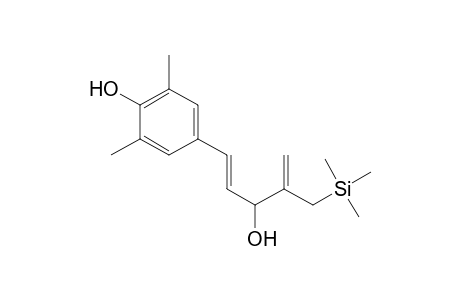 1-(3,5-dimethyl-4-hydroxyphenyl)-3-hydroxy-4-[(trimethylsilyl)methyl]-1,4-pentadiene
