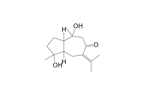 6(1H)-AZULENONE, OCTAHYDRO-1,4-DIHYDROXY-1,4-DIMETHYL-7-(1-METHYLETHYLIDENE)-
