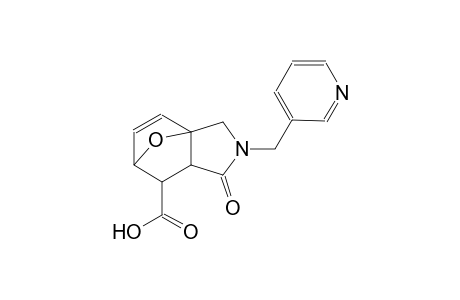 6-acetyl-3-(pyridin-3-ylmethyl)-10-oxa-3-azatricyclo[5.2.1.0(1,5)]dec-8-en-4-one