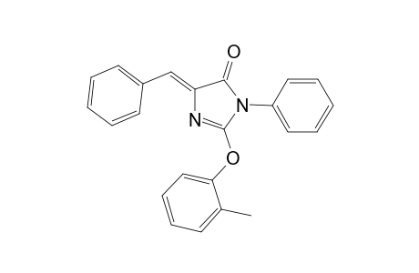 5-Benzylidene-2-(2'-methylphenoxy)-3-phenyl 3,5-dihydro-imidazolin-4-one