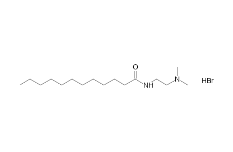 N-[2-(dimethylamino)ethyl]dodecanamide, monohydrobromide