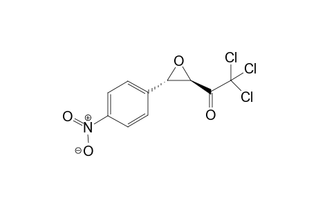 2,2,2-Trichloro-1-((2R,3S)-3-(4-nitrophenyl)oxiran-2-yl)ethanone