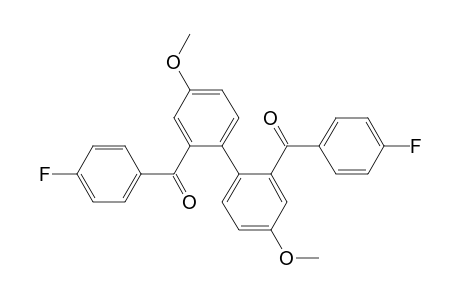 (4-fluorophenyl)-[2-[2-(4-fluorophenyl)carbonyl-4-methoxy-phenyl]-5-methoxy-phenyl]methanone