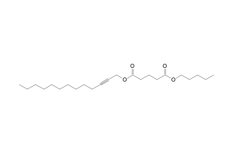 Glutaric acid, pentyl tridec-2-ynyl ester