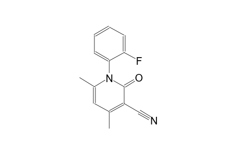 3-pyridinecarbonitrile, 1-(2-fluorophenyl)-1,2-dihydro-4,6-dimethyl-2-oxo-