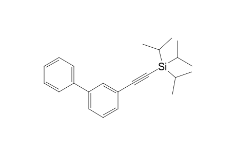 ([1,1'-Biphenyl]-3-ylethynyl)triisopropylsilane