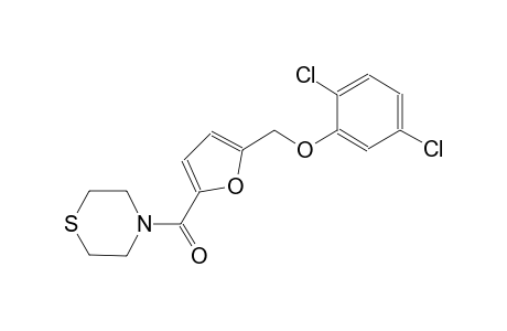 4-{5-[(2,5-dichlorophenoxy)methyl]-2-furoyl}thiomorpholine