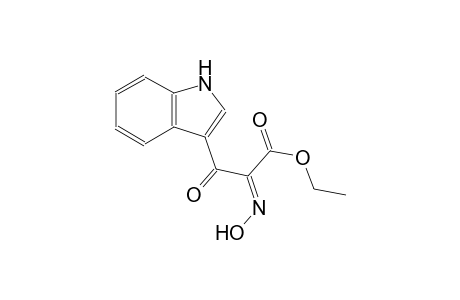 ethyl (2E)-2-(hydroxyimino)-3-(1H-indol-3-yl)-3-oxopropanoate