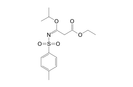 3-Isopropoxy-3-(toluene-4-sulfonylimino)-propionic acid ethyl ester
