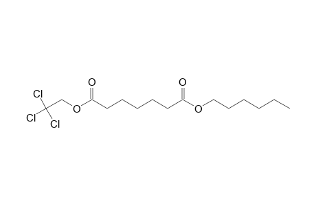 Pimelic acid, 2,2,2-trichloroethyl hexyl ester