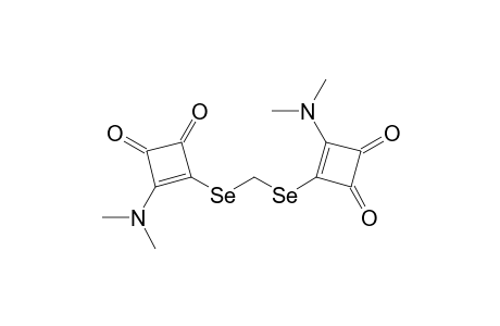 3-Cyclobutene-1,2-dione, 3,3'-[methylenebis(seleno)]bis[4-(dimethylamino)-