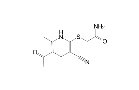 acetamide, 2-[(5-acetyl-3-cyano-1,4-dihydro-4,6-dimethyl-2-pyridinyl)thio]-