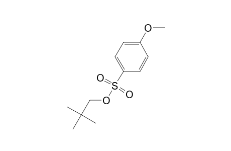 Benzenesulfonic acid, 4-methoxy-, 2,2-dimethylpropyl ester