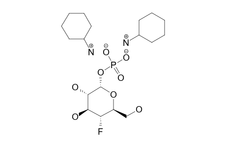 4-DEOXY-4-FLUORO-ALPHA-D-GLUCOPYRANOSYL_[BIS-(CYClOHEXYLAMMONIUM)-PHOSPHATE]
