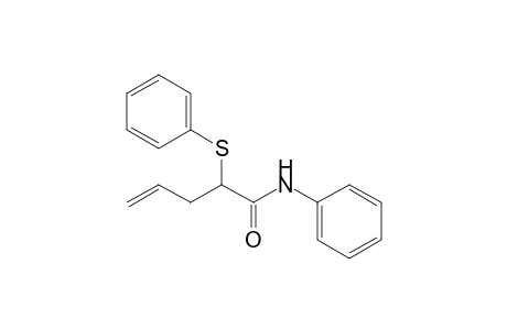 N-Phenyl-2-(benzenesulfanyl)pent-4-enamide