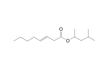 3-Octenoic acid, 4-methyl-2-pentyl ester