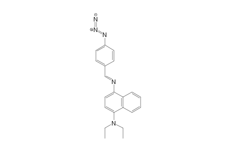 1,4-Naphthalenediamine, N4-[(4-azidophenyl)methylene]-N1,N1-diethyl-
