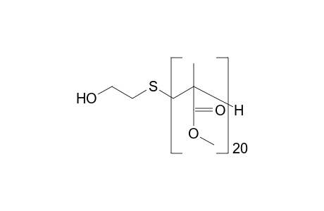 PMMA alcohol end group