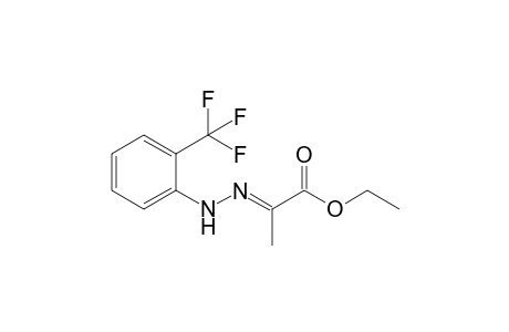 (2E)-2-[[2-(trifluoromethyl)phenyl]hydrazinylidene]propanoic acid ethyl ester