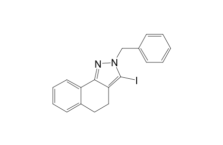 2-Benzyl-3-iodo-4,5-dihydro-2H-benzo[g]indazole