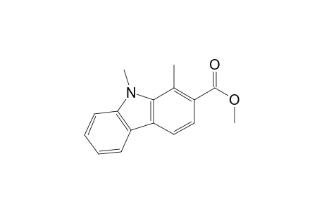 9H-Carbazole-2-carboxylic acid, 1,9-dimethyl-, methyl ester