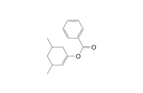 1-Cyclohexen-1-ol, 3,5-dimethyl-, benzoate