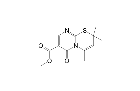 7-Methoxycarbonyl-2,4,4-trimethyl-2H,6H-pyrimido[2,1-b][1,3]thiazin-6-one