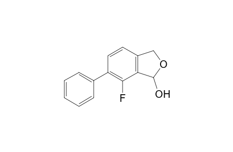 7-Fluoro-6-phenyl-1,3-dihydro-2-benzofuran-1-ol