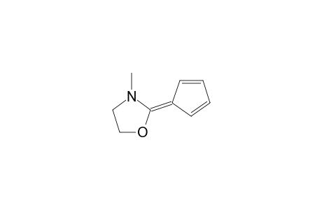 Oxazolidine, 2-(2,4-cyclopentadien-1-ylidene)-3-methyl-