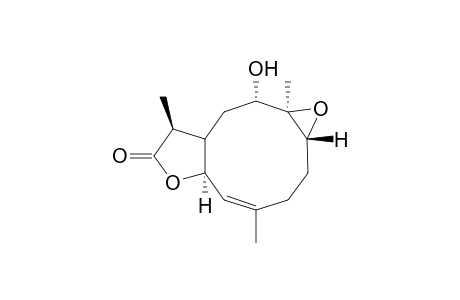 Oxireno[5,6]cyclodeca[1,2-b]furan-7(2H)-one, 1a,3,5a,8,8a,9,10,10a-octahydro-10-hydroxy-4,8,10a-trimethyl-, [1aR-(1aR*,4E,5aS*,8S*,10S*,10aR*)]-
