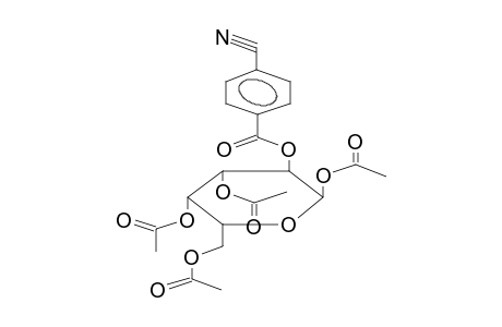1,3,4,6-TETRA-O-ACETYL-2-O-(4-CYANOBENZOYL)-ALPHA-D-GALACTOPYRANOSE